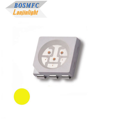5050 SMD LED diode électroluminescente jaune puce LED ambre pour lampe à LED à plaque d'immatriculation