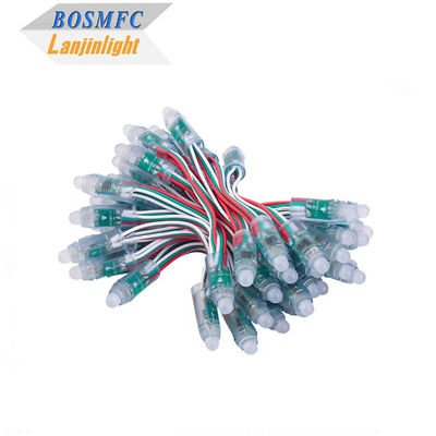 WS2811 Diffuse numérique RVB LED Lumières à chaîne Pixel Light 12mm Ronde Adressable individuellement