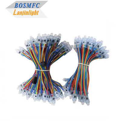 Scène de jardin en plein air 108 Modèles RGB pleine couleur programmable Pixel LED Light DMX 512 Point Light