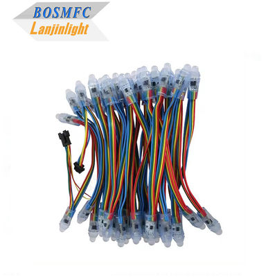 Scène de jardin en plein air 108 Modèles RGB pleine couleur programmable Pixel LED Light DMX 512 Point Light