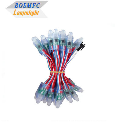 Lumières de Noël Décorations extérieures imperméables à l'eau 12mm LED Pixel Rgb Noël LED Pixel lumières