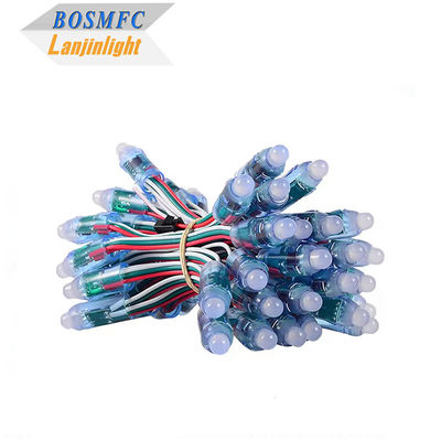 Fabrique en gros WS2811 Couleur de rêve RGB IC 12V LED Pixel Sting Lumières Modules publicitaires Écran LED Points lumineux Noël