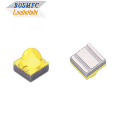 Puissance élevée 1-3W Lumière rouge / verte / bleue / blanche / jaune 2525 SMD LED Diode Dome Lens Pour la lumière de voiture