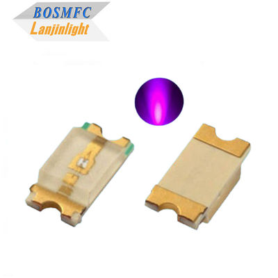 0805 SMD LED 385nm 2012 taille 405nm Diode électroluminescente UV pour lampe anti-moustiques