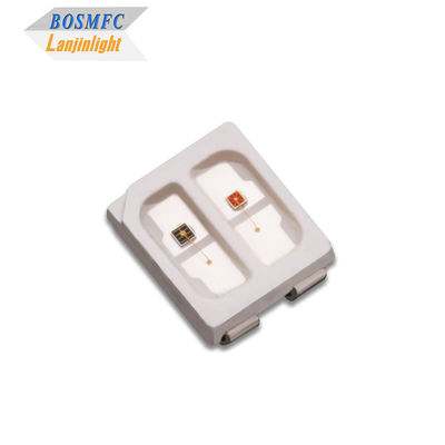 LED SMD 3528 bicolore rouge 620nm + infrarouge 860nm conçu pour la thérapie esthétique, le traitement synergique de la peau et le soulagement de la douleur.