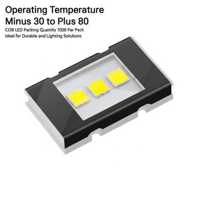 Température de fonctionnement de moins 30 à plus 80 COB LED Quantité d'emballage 1000 par emballage Idéal pour des solutions d'éclairage durables