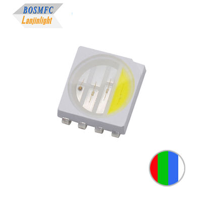 5050 RGBW RGB SMD LED Diode 5054 20mA Pour une bande LED multicolore